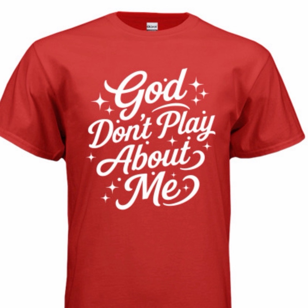 Gildan Inspirational Blue Men's T-Shirt